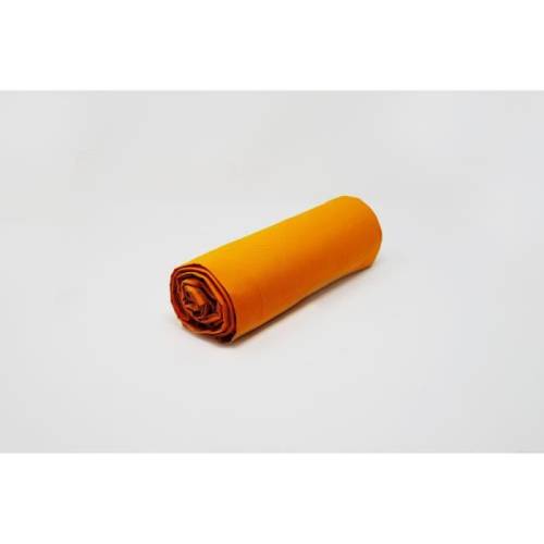 Drap-housse PERCALE orange en percale de coton