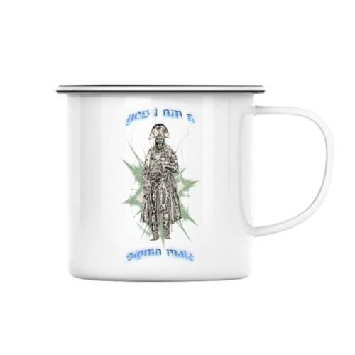 Mug en métal émaillé Marraine de compet' - ACCESSOIRES/Mugs -  fanny-passion-art