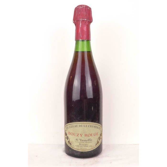 bouzy alain vesselle (non millésimé années 1960 à 1970) rouge années 60 - champagne