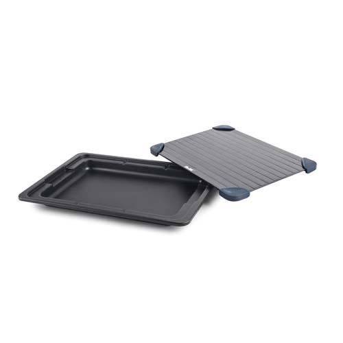 Plaque à décongeler les aliments en aluminium 30x22cm - Ibili - Décongélation rapide - Apte pour lave-vaisselle