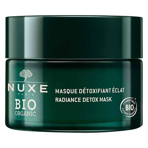 Nuxe Bio Masque Visage Détoxifiant Éclat Graines de Sésame Extrait d'Agrumes 50ml