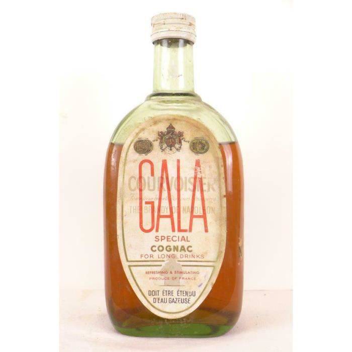 70 cl cognac courvoisier gala special cocktail (non millésimé années 1950 à 1960 b2) alcool années 50 - .