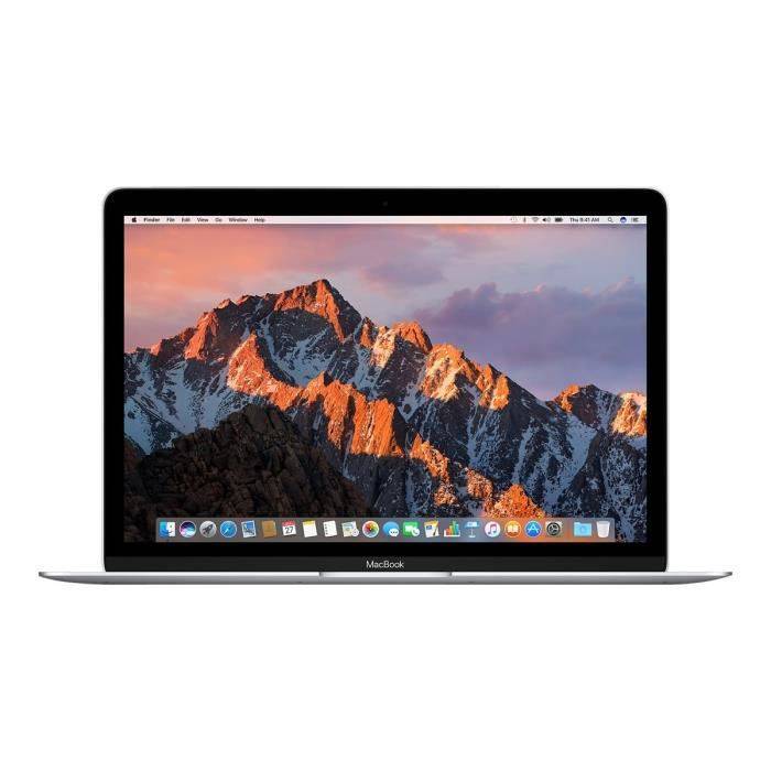 Apple MacBook Core m3 1.2 GHz OS X 10.13 Sierra 8 Go RAM 256 Go SSD 12" IPS 2304 x 1440 HD Graphics 615 Wi-Fi, Bluetooth gris…