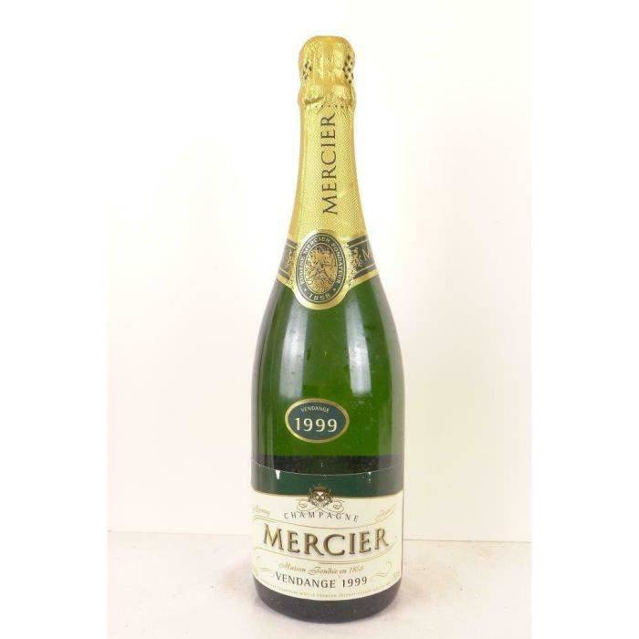 champagne mercier pétillant 1999 - champagne