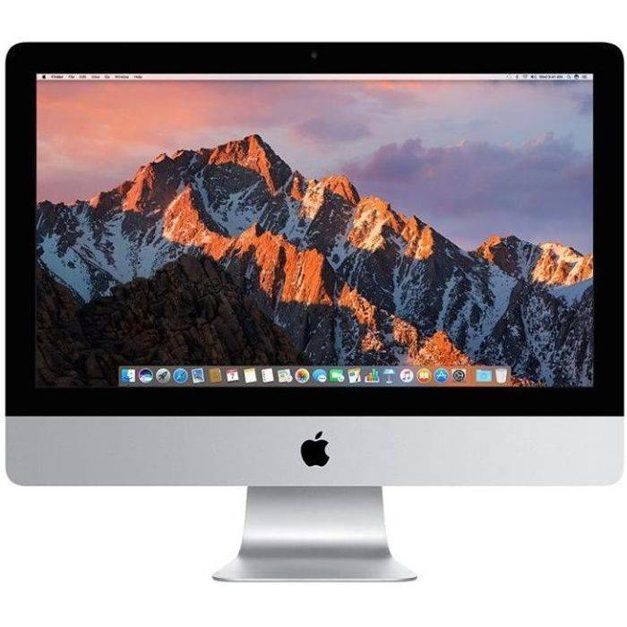 APPLE iMac 21,5" 2013 i5 - 2,7 Ghz - 16 Go RAM - 512 Go SSD - Gris - Reconditionné - Etat correct
