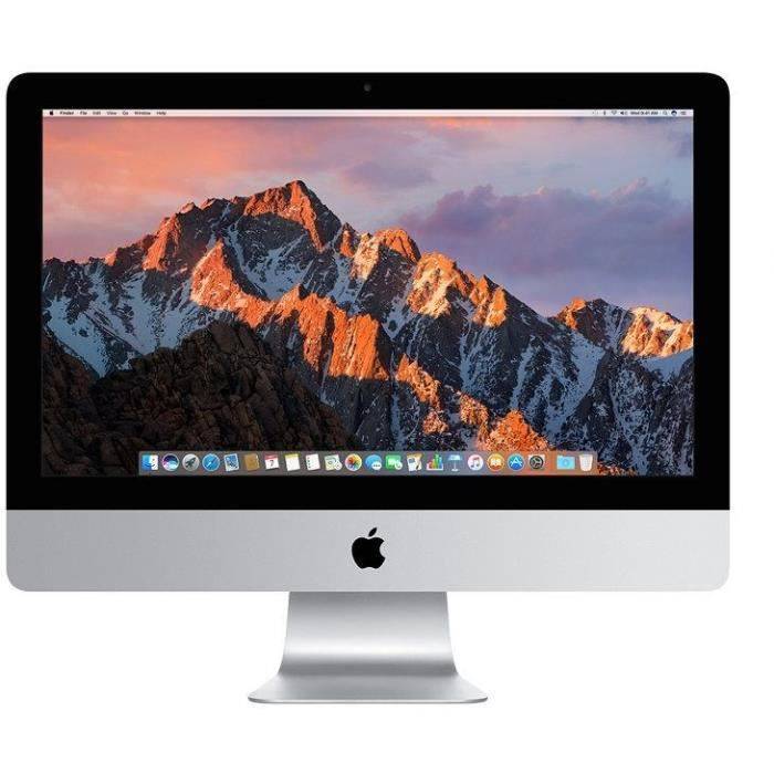 APPLE iMac 21,5" 2013 i5 - 2,7 Ghz - 8 Go RAM - 1000 Go SSD - Gris - Reconditionné - Etat correct