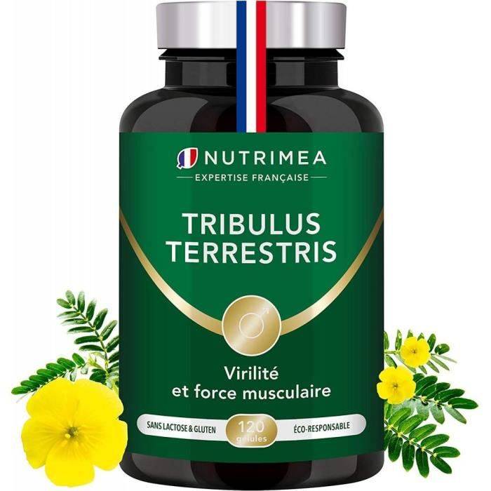 TRIBULUS TERRESTRIS - 900 mg - 120 gélules vegan - Fabriqué en France - Nutrimea