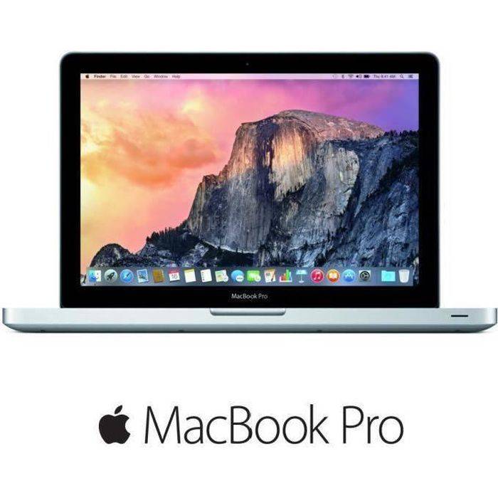 Apple MacBook Pro - MD101F/A - 13" - 4Go de RAM -