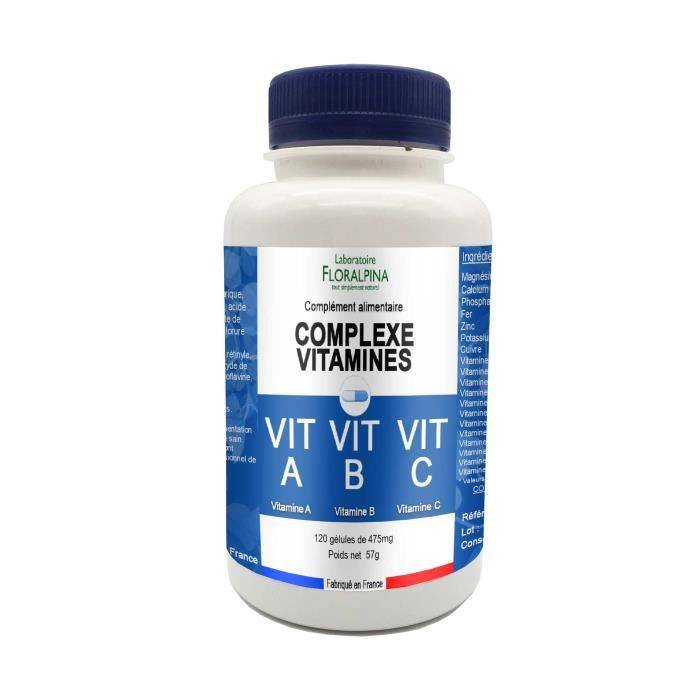 Complexe vitamines 120 gélules