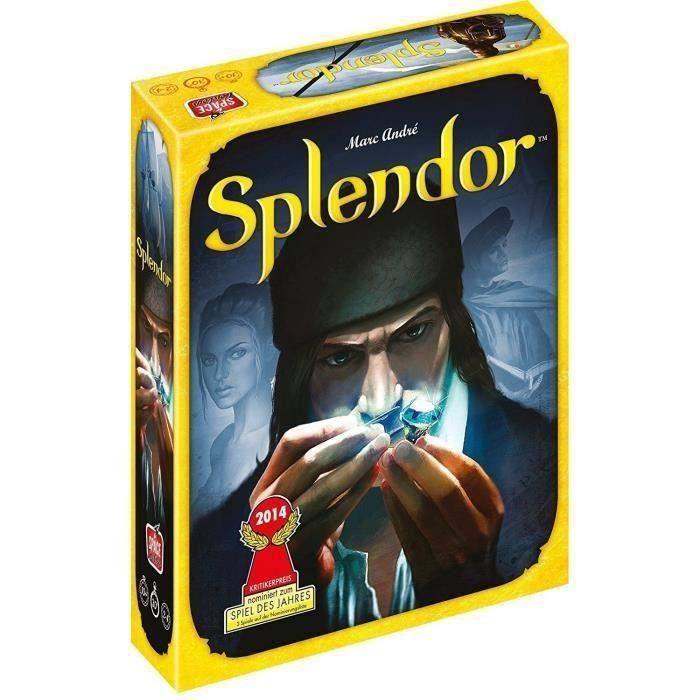 Jeu de société Splendor - ASMODEE - Unbox Now - À partir de 10 ans - 2 à 4 joueurs - 30 min