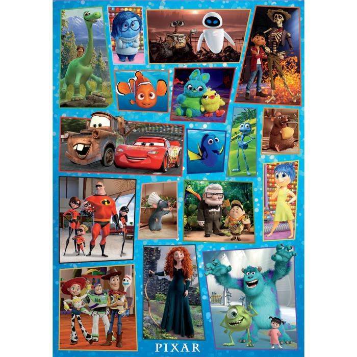 Puzzle - EDUCA - 1000 pièces - Disney Pixar - Dessins animés et BD