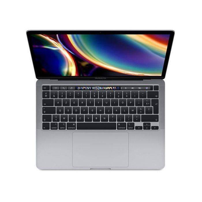 MacBook Pro Touch Bar 13" i5 2 Ghz 16 Go RAM 512 Go SSD Gris Sidéral (2020) - Reconditionné - Très bon état