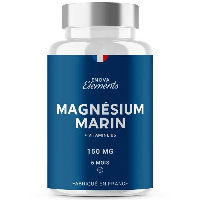 MAGNÉSIUM MARIN + Vitamine B6 | Fabriqué en France