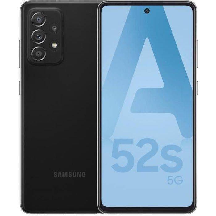 SAMSUNG Galaxy A52s 128Go 5G Noir (2021) - Reconditionné - Très bon état
