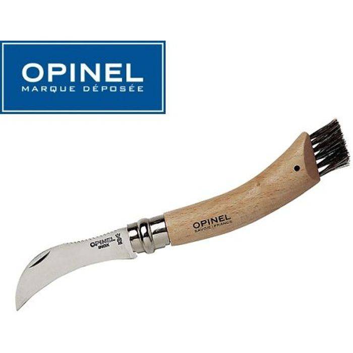 Couteau à champignon Opinel - Lame 8,5 cm - n°8