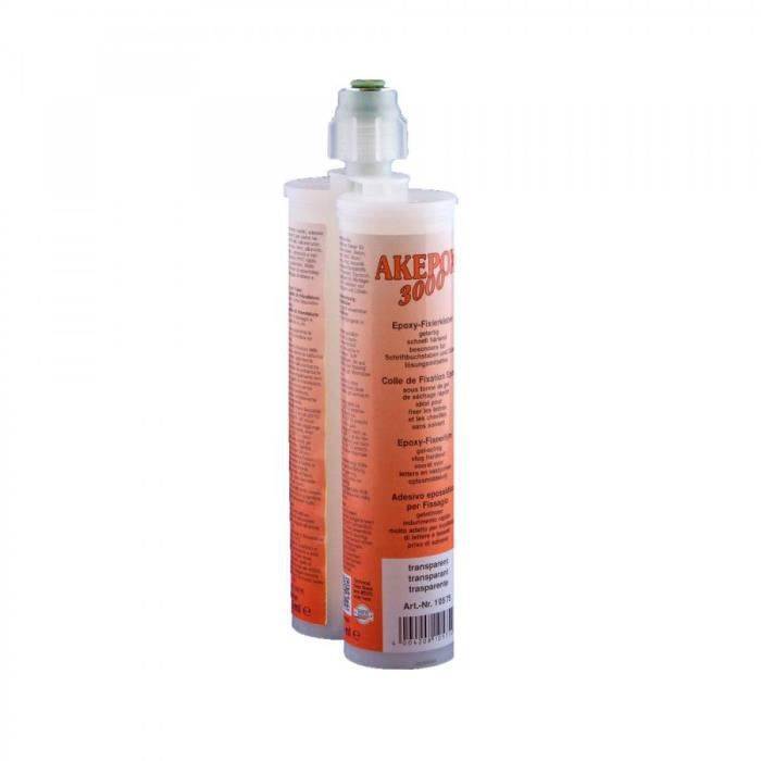 Akepox 3000 - Colle de fixation - Akemi Cartouche de 395 ml Transparent
