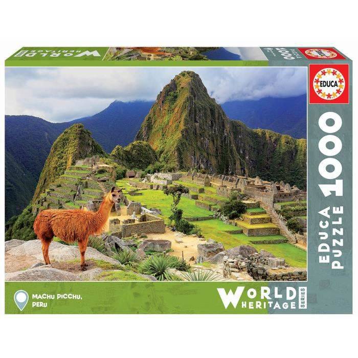 Puzzle Paysage et nature - Borrás - Picchu Pérou 1000 pièces - Adulte 12 ans et plus
