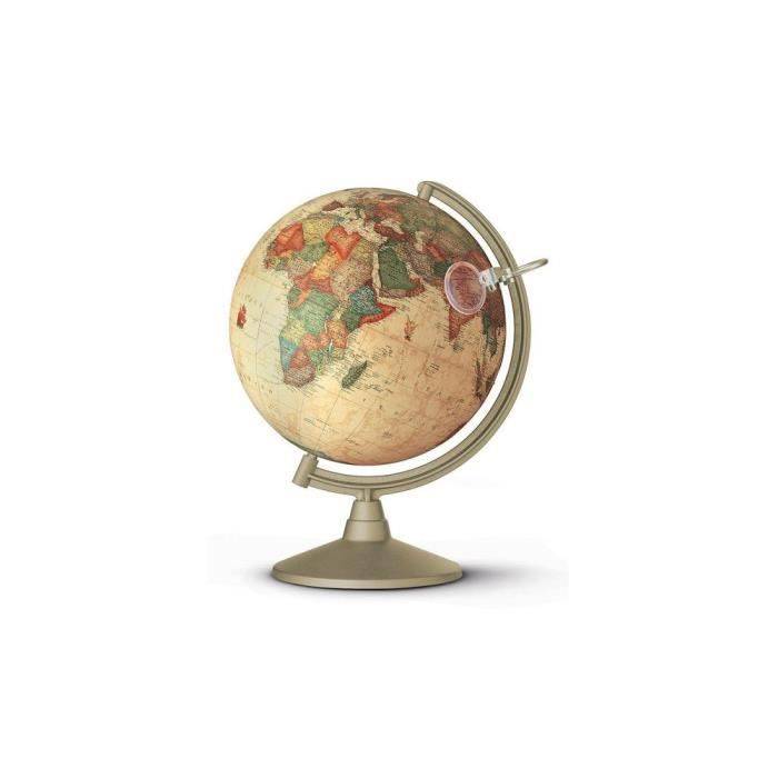 Globe terrestre lumineux antique et Loupe (26 cm) Nova Rico 33538042-- S12000675
