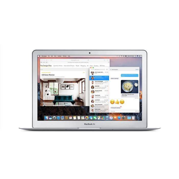 Apple MacBook Air MQD32HN/A QWERTY - 13.3" Core i5 1.8 GHz 8 Go RAM 128 Go SSD