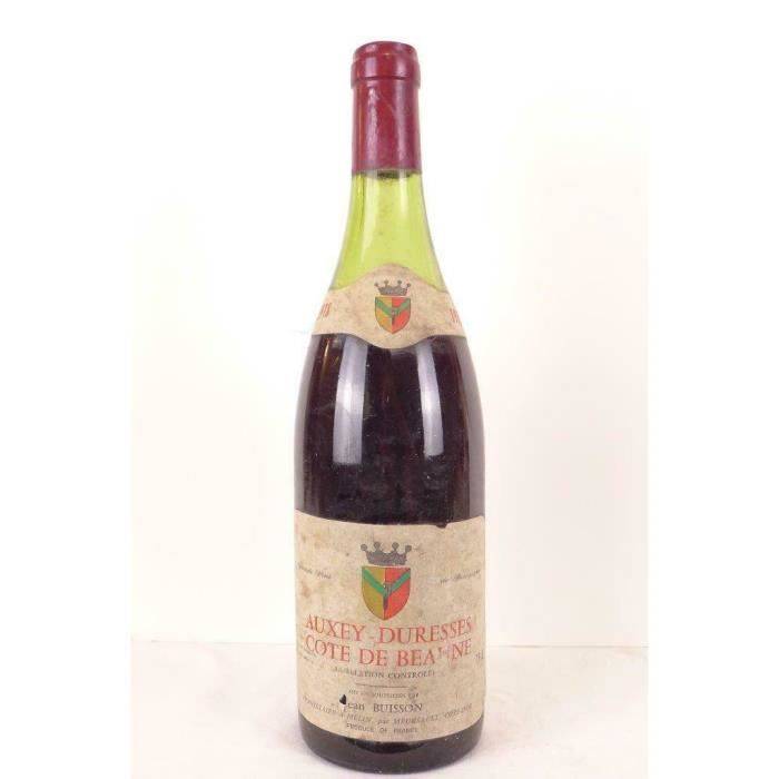 auxey-duresses jean buisson  rouge 1978 - bourgogne