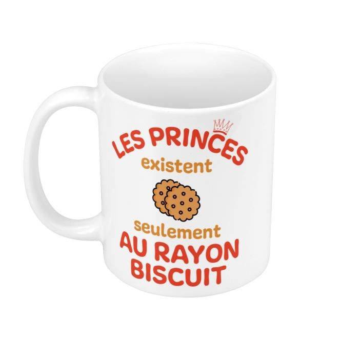 Mug Céramique Les Princes existent seulement au Rayon Biscuit