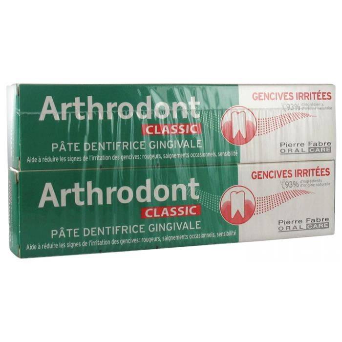 -Oral Care Arthrodont Classic - Pâte Dentifrice Gingivale Duo 2 x 75 ml