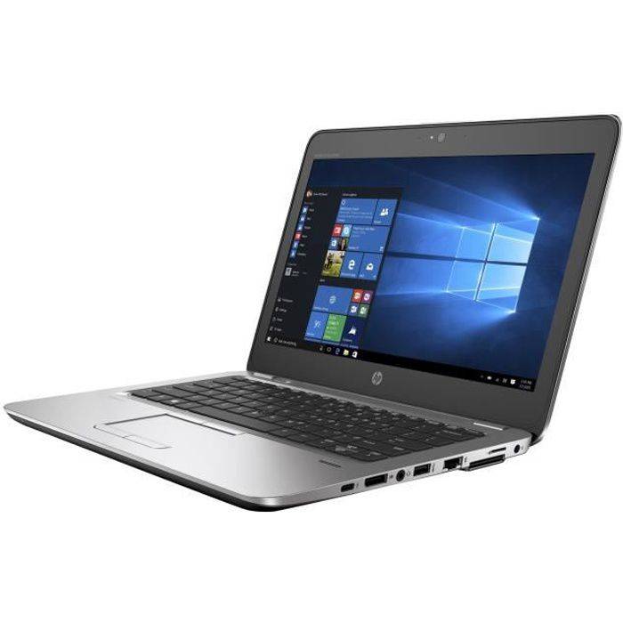 HP EliteBook 820 G3 Core i5 6200U - 2.3 GHz Win 10 Pro 64 bits 8 Go RAM 256 Go SSD 12.5" IPS 1920 x 1080 (Full HD) HD Gr-Y3B65EA#ABB