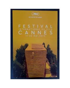 Festival Cannes 2016 Affiche Officielle(Format 60x40cm ROULEE)