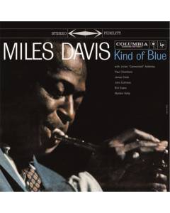 Poster Affiche Miles Davis Kind Of Blue Album Cover Jazz Trompette 31cm x 31cm