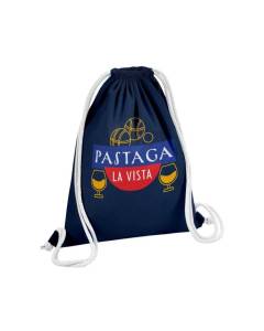 Sac de Gym en Coton Bleu Pastaga la Vista Espagnol Humour Pastis Alcool 12 Litres