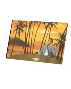 Tableau Décoratif  Scarface Tony Montana Miami (30 cm x 46 cm)