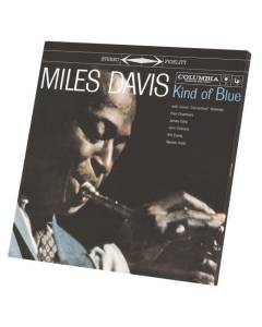 Tableau Décoratif  Miles Davis Kind Of Blue Album Cover Jazz Trompette (60 cm x 60 cm)