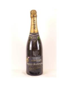 champagne mailly grand cru (niveau sous la coiffe) pétillant 1958 - champagne