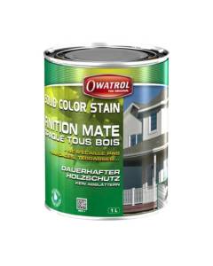 Lasure mate opaque SOLID COLOR STAIN OWATROL - 1 Litre - Taupe
