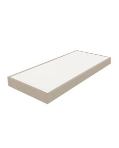 Sommier tapissier - SP18 - 90x200 - 13 lattes sapin massif - Taupe