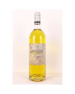 loupiac château tertre de pezelin (étiquette sale) liquoreux 1998 - bordeaux
