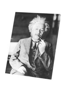 Tableau Décoratif  Photo de Star Célébrité Albert Einstein Scientifique Sciences Original 3  (60 cm x 78 cm)