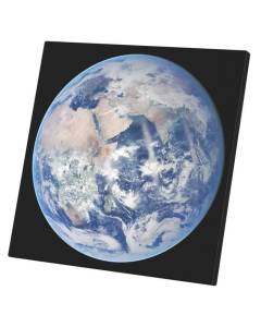 Tableau Décoratif  Planete Terre Vue Ocean Indien Afrique Sous Continent Indien Peninsule Arabique (40 cm x 40 cm)