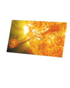Tableau Décoratif  Eruption Solaire Soleil Etoile Feu Astronomie (71 cm x 40 cm)