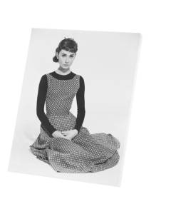 Tableau Décoratif  Photo de Star Célébrité Audrey Hepburn Actrice Vieux Cinéma Original 8  (40 cm x 50 cm)