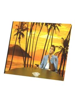Tableau Décoratif  Scarface Tony Montana Miami (35 cm x 30 cm)