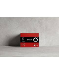 Delta Q Qharacter N°9 Pack 40 Capsules | Compatible uniquement Machines Delta Q