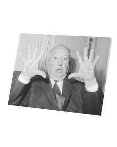 Tableau Décoratif  Photo de Star Célébrité Alfred Hitchcock Réalisateur Cinéma Original 7  (53 cm x 40 cm)