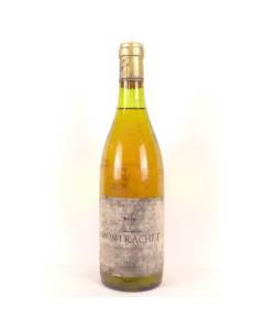 montrachet nicolas grand cru blanc 1975 - bourgogne