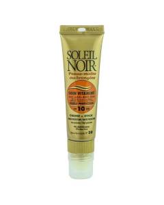 Soleil Noir Visage Soin Vitaminé Crème Stick Faible Protection SPF10 22ml