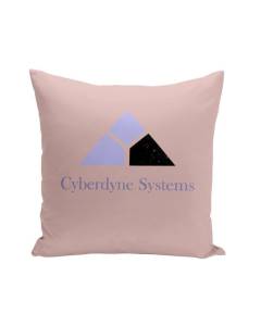 Coussin Rose 40x40 cm Cyberdyne Systems Geek Science Fiction Film