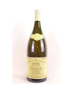 magnum 150 cl chablis jean durup château de maligny vieilles vignes blanc 2009 - bourgogne