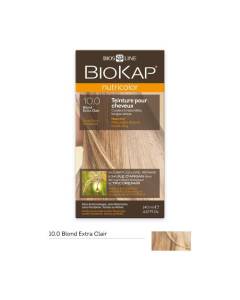 Biokap Nutricolor Teinture pour Cheveux 10.0 Blond Extra Clair 140ml