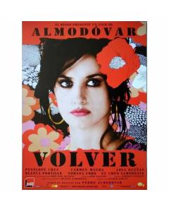 VOLVER Affiche Cinéma Originale ROULEE Petit format 53x40cm Movie Poster Pedro Almodovar