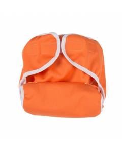 Culotte So Protect velcro Orange - P'TITS DESSOUS - Taille Unique - Couche lavable